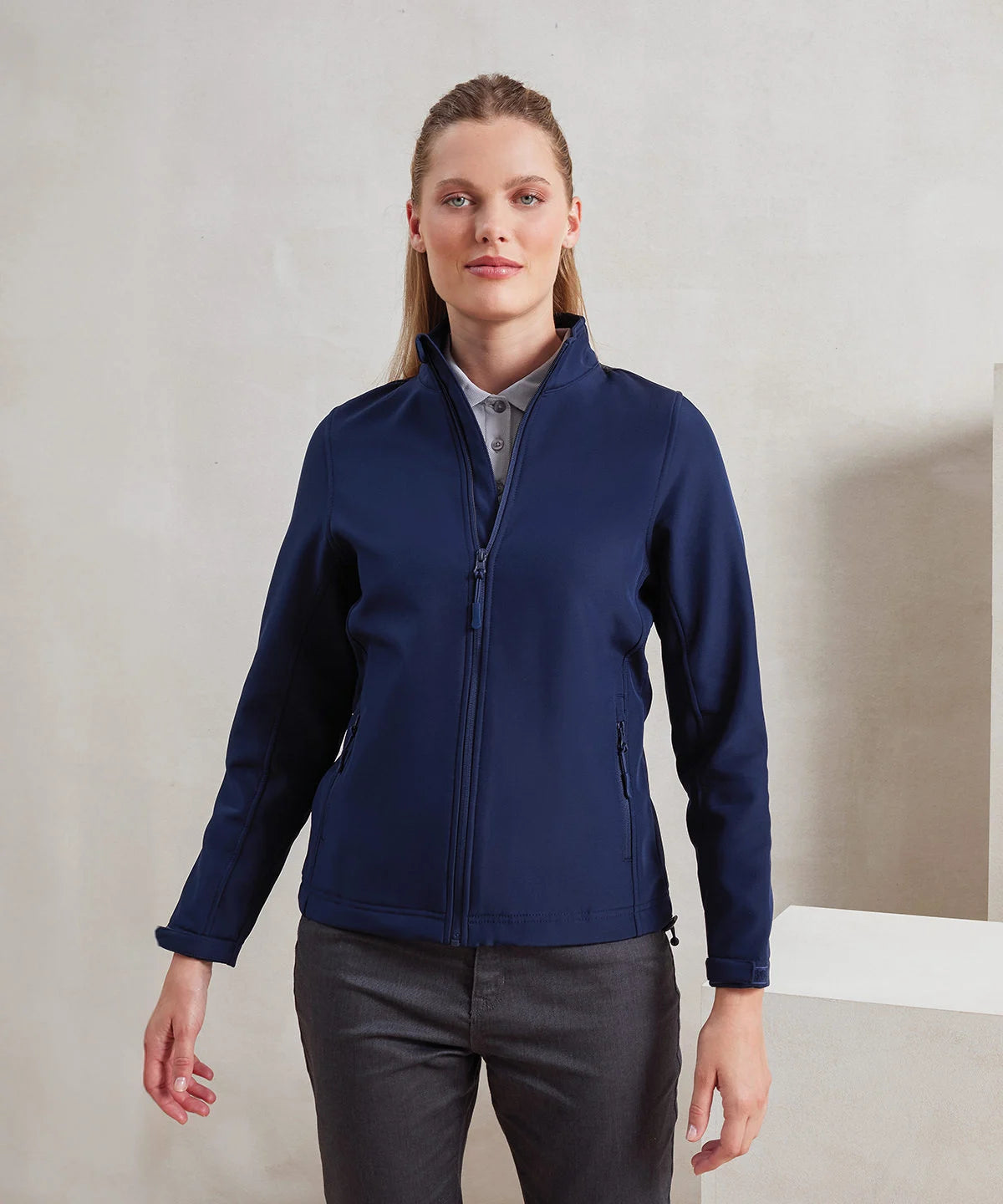 Women's windbreaker softshell jacket - PR812